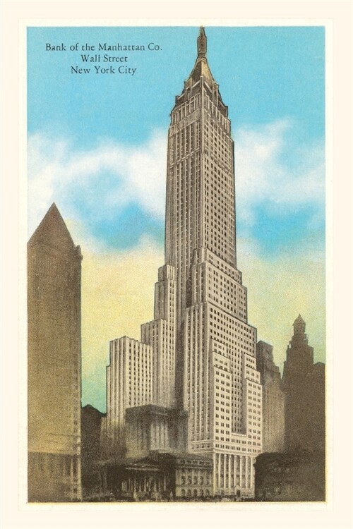 Vintage Journal Bank of Manhattan, New York City (Paperback)