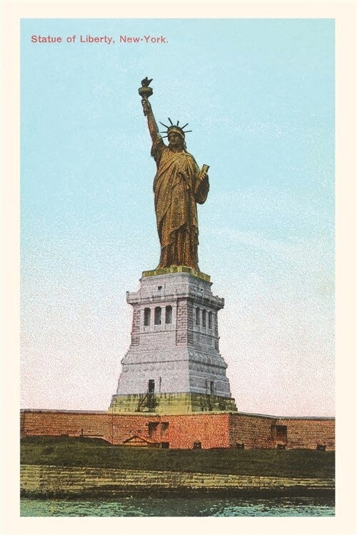 Vintage Journal Statue of Liberty, New York City (Paperback)