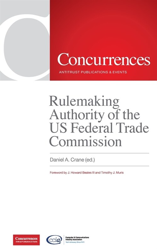 Rulemaking Authority of the US Federal Trade Commission (Hardcover)