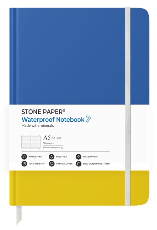 Stone Paper Ukraine Lined Notebook (Hardcover)