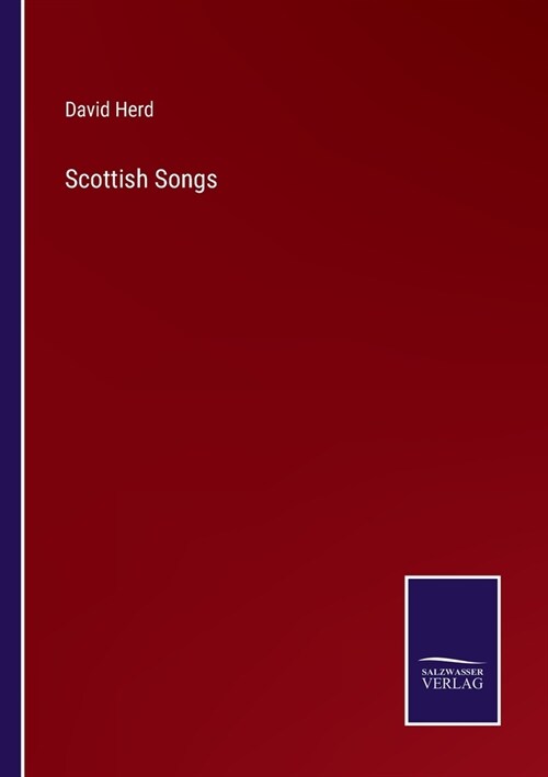 Scottish Songs (Paperback)
