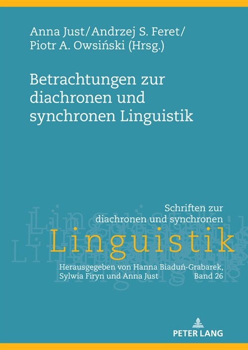Betrachtungen Zur Diachronen Und Synchronen Linguistik (Hardcover)
