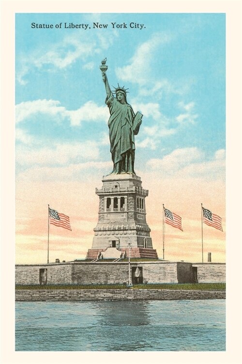 Vintage Journal Statue of Liberty, New York City (Paperback)