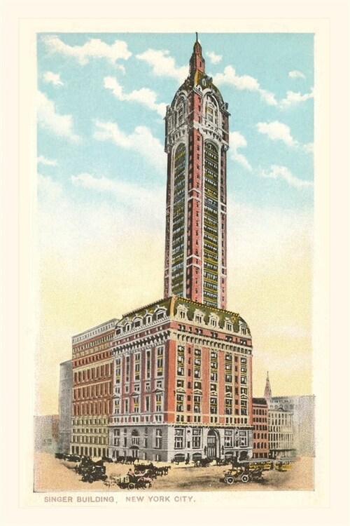 Vintage Journal Singer Building, New York City (Paperback)