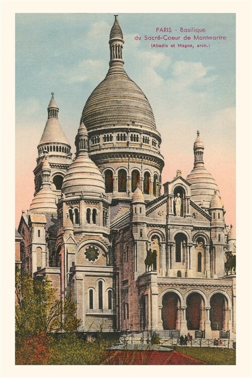 Vintage Journal Sacred Heart Basilica, Montmartre (Paperback)