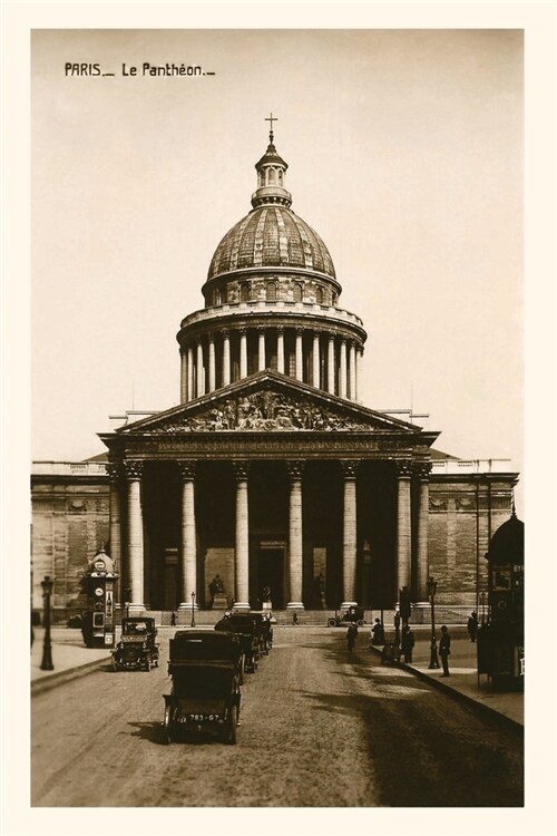 Vintage Journal The Pantheon, Paris, France (Paperback)