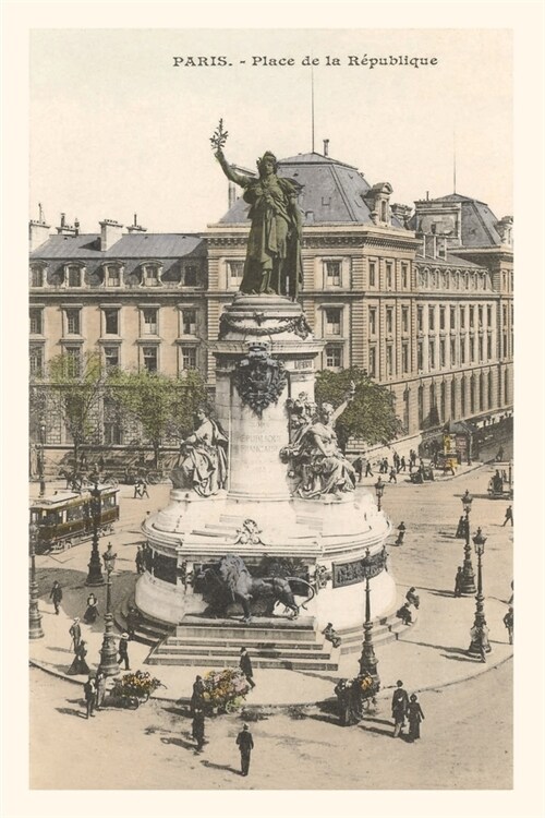 Vintage Journal Place de la Republique (Paperback)