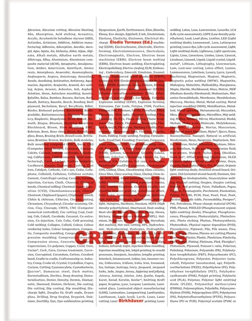 Materials Encyclopedia for Creatives (Hardcover)