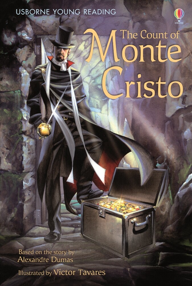 Usborne Young Reading 3-31 : The Count of Monte Cristo (Paperback)