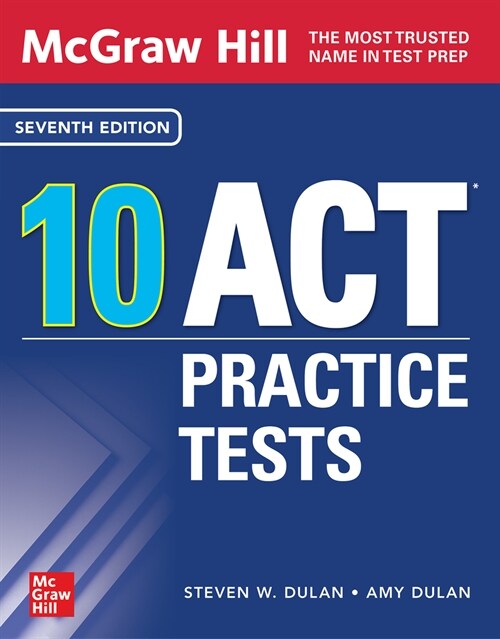 McGraw Hill 10 ACT Practice Tests, Seventh Edition (Paperback, 7)