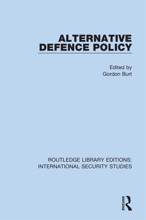 Alternative Defence Policy (Paperback, 1)