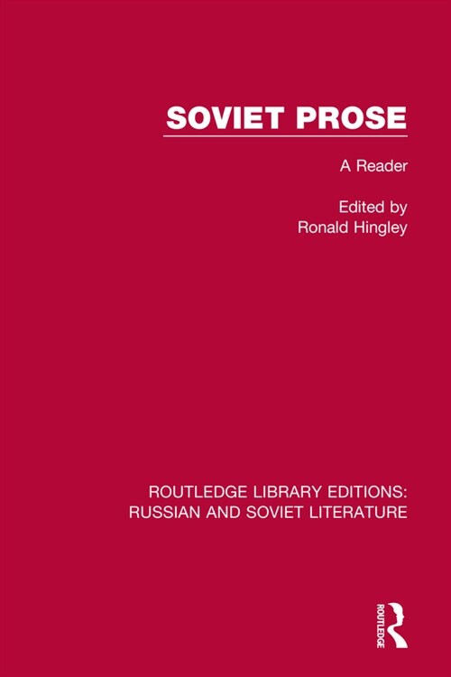 Soviet Prose : A Reader (Paperback)