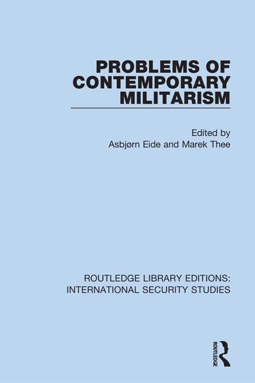 Problems of Contemporary Militarism (Paperback, 1)