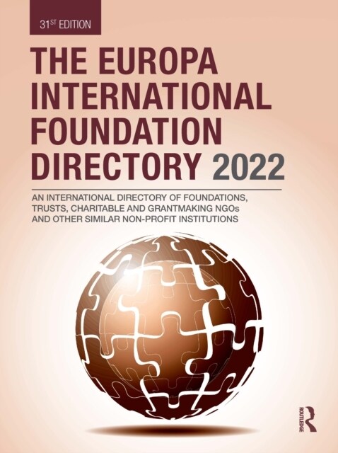The Europa International Foundation Directory 2022 (Hardcover, 31 ed)
