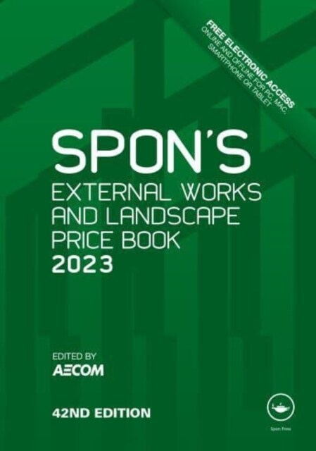Spons External Works and Landscape Price Book 2023 (Hardcover, 42 ed)