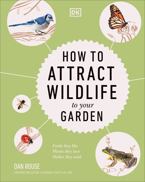 How to Attract Wildlife to Your Garden: Foods They Like, Plants They Love, Shelter They Need (Hardcover)