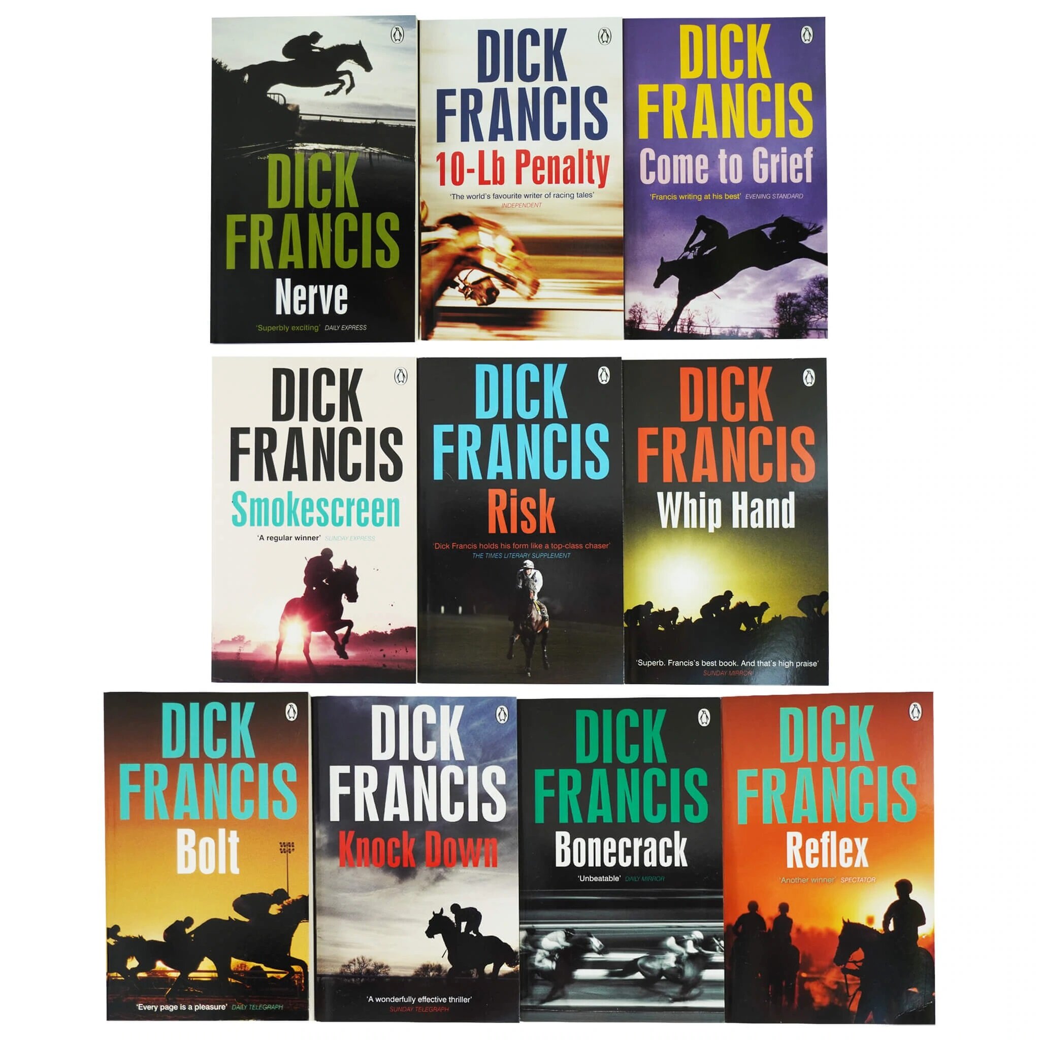 Dick Francis Thriller Collection 10 Books Set (Paperback 10권)