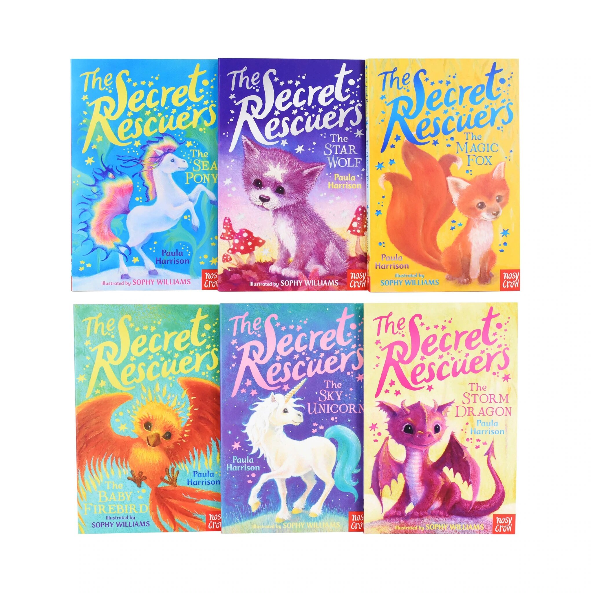 The Secret Rescuers Series 6 Books Set (Paperback 6권)
