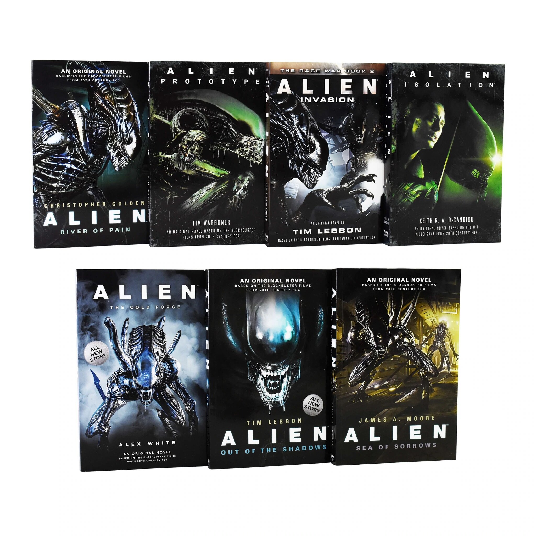 Alien Series 7 Books Collection Set (Paperback 7권)