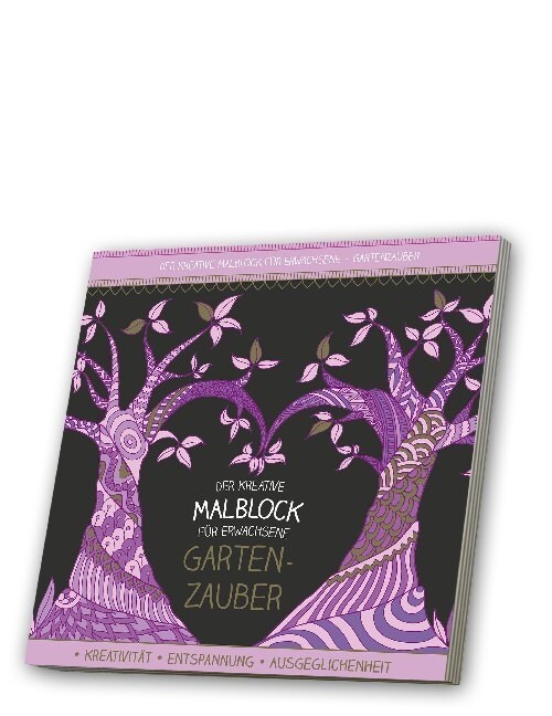 Der kreative Malblock fur Erwachsene - Gartenzauber, m. Audio-CD (Paperback)