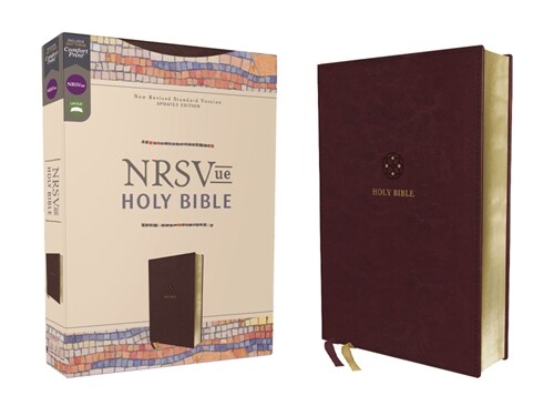 Nrsvue, Holy Bible, Leathersoft, Burgundy, Comfort Print (Imitation Leather)