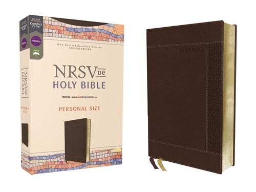 Nrsvue, Holy Bible, Personal Size, Leathersoft, Brown, Comfort Print (Imitation Leather)