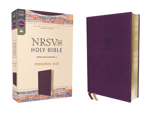 Nrsvue, Holy Bible, Personal Size, Leathersoft, Purple, Comfort Print (Imitation Leather)