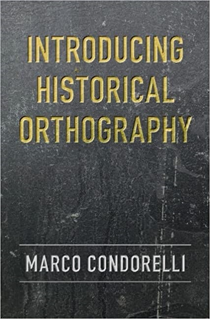 Introducing Historical Orthography (Hardcover)
