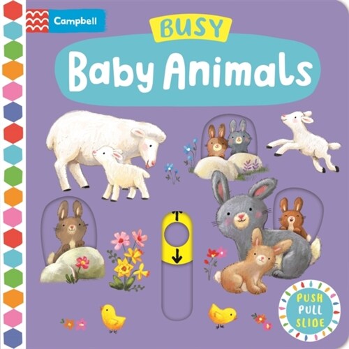 Busy Baby Animals (Board Book)