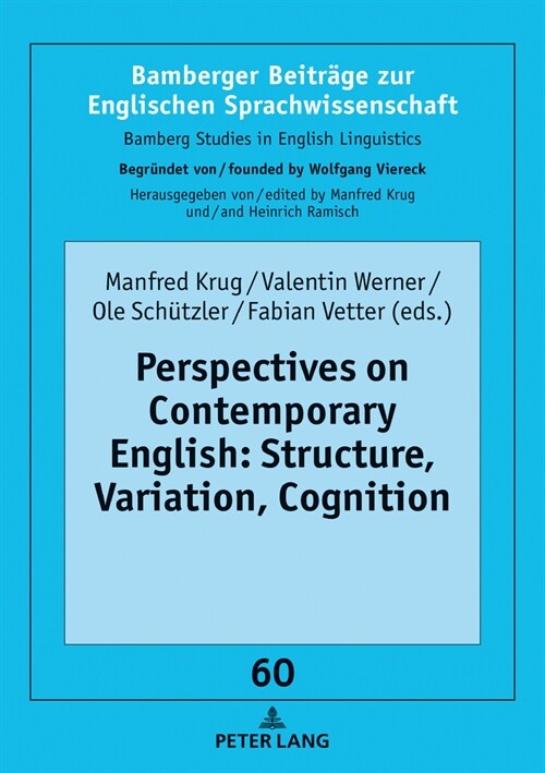 Perspectives on Contemporary English: Structure, Variation, Cognition (Hardcover, 1st)