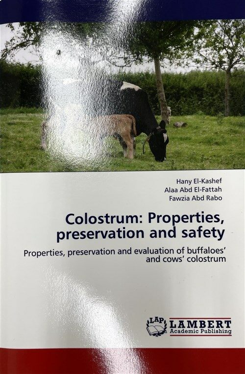 [중고] Colostrum: Properties, preservation and safety (Paperback)