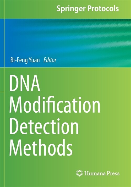 DNA Modification Detection Methods (Paperback)