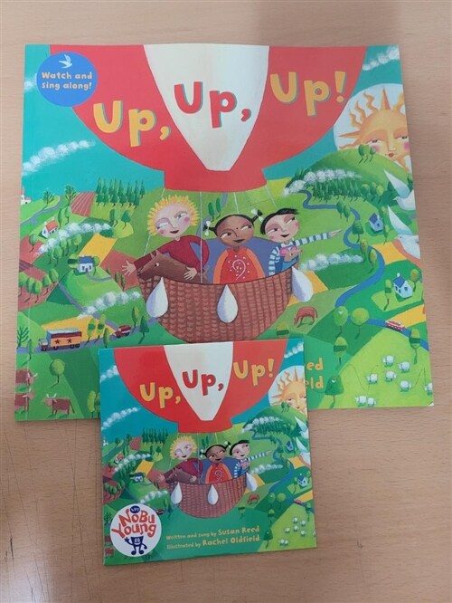 [중고] 노부영 송 애니메이션 세이펜 Up, Up, Up! (Paperback + Hybrid CD)