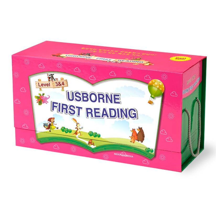 Usborne First Reading 3, 4단계 Full Set (Paperback 40권 + Audio CD 40장)