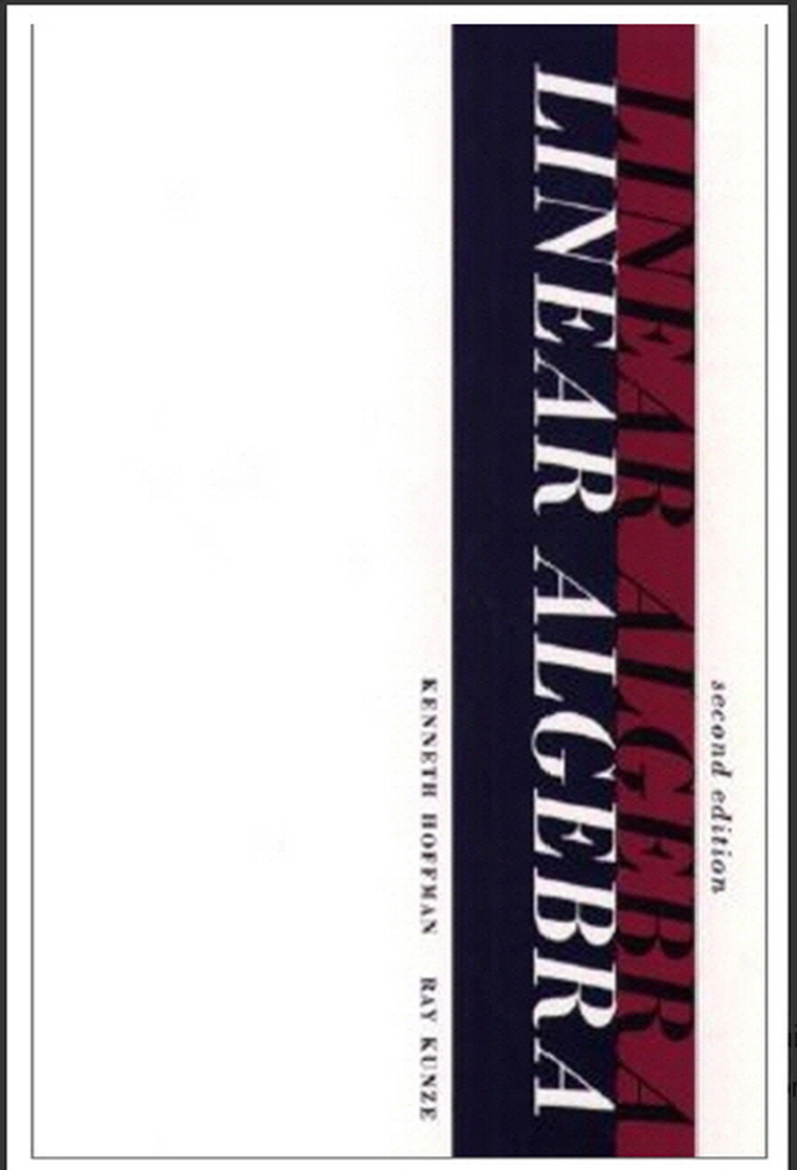 Linear Algebra (Paperback, 2nd Edition)