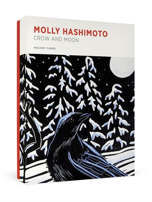 Molly Hashimoto: Crow and Moon Holiday Cards (Other)