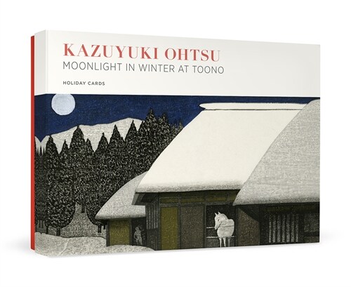 Kazuyuki Ohtsu: Moonlight in Winter at Toono Holiday Cards (Other)
