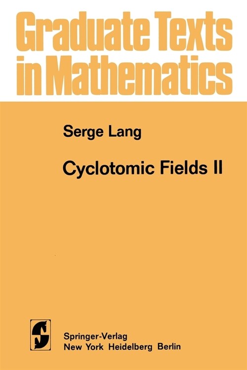 Cyclotomic Fields II (Paperback)