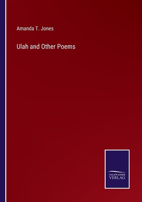 Ulah and Other Poems (Paperback)