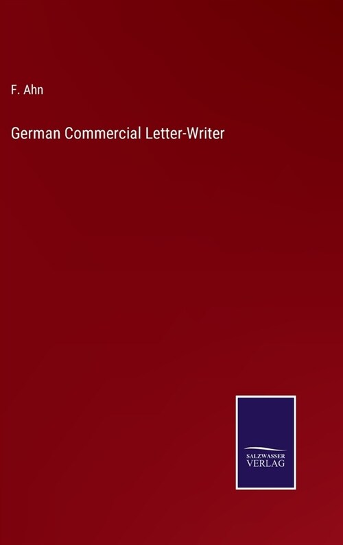 German Commercial Letter-Writer (Hardcover)