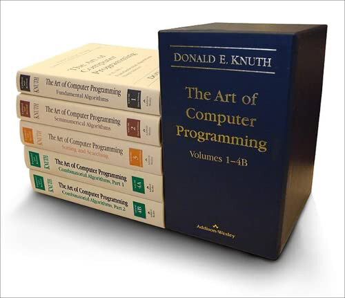 Art of Computer Programming, The, Volumes 1-4b, Boxed Set (Hardcover)