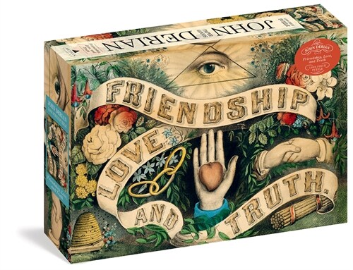 John Derian Paper Goods: Friendship, Love, and Truth 1,000-Piece Puzzle (Other)