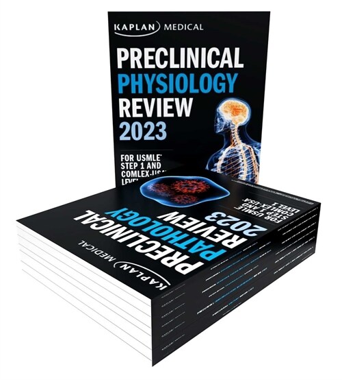 Preclinical Medicine Complete 7-Book Subject Review 2023: Lecture Notes for USMLE Step 1 and Comlex-USA Level 1 (Paperback)