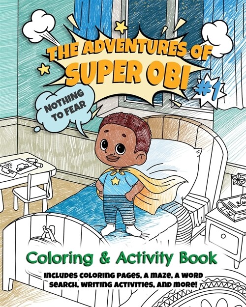 The Adventures of Super Obi: Coloring & Activity Book (Paperback)