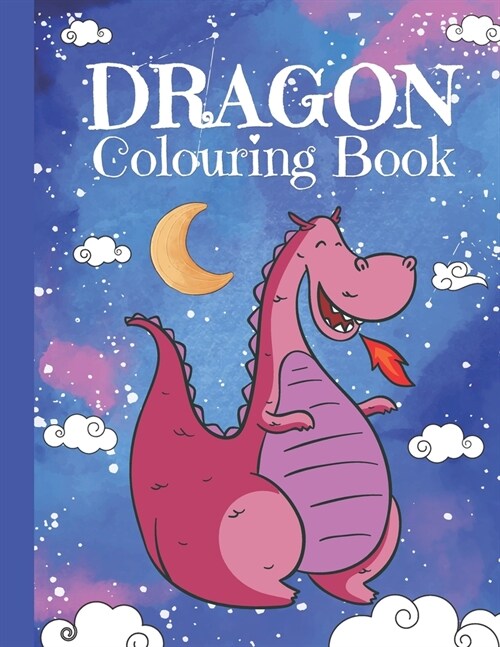 Dragon Colouring Book (Paperback)