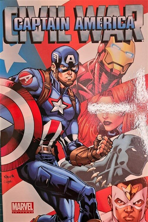 [중고] Marvel Universe Captain America: Civil War (Paperback)