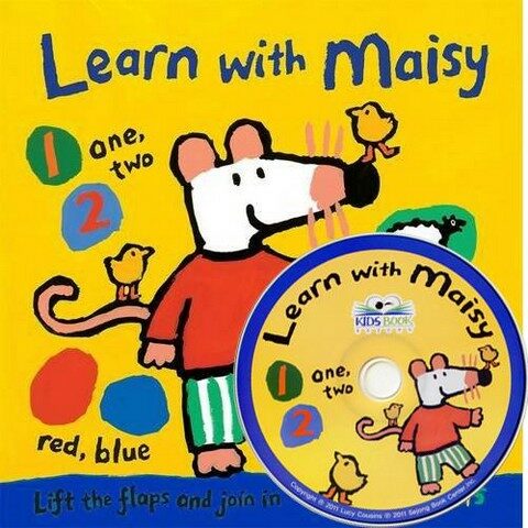 Learn with Maisy (Board Book + CD)