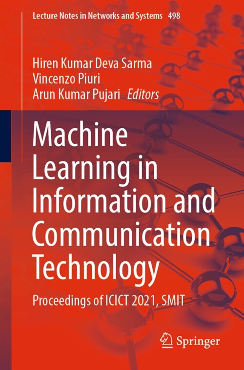 Machine Learning in Information and Communication Technology: Proceedings of Icict 2021, Smit (Paperback, 2023)