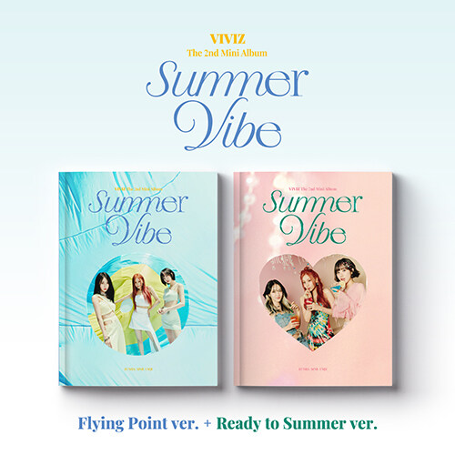 [중고] [세트] 비비지 - 미니 2집 Summer Vibe (Photobook) [Flying Point+Ready to Summer ver.]