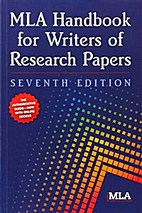 [중고] MLA Handbook for Writers of Research Papers (Paperback, 7)